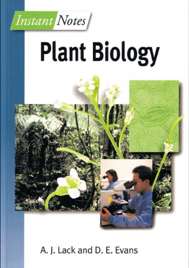Book cover of Plant Biology by Andrew Lack Book cover of Plant Biology by Andrew Lack